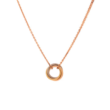 Cartier Trinity Choker Necklace 18K Tricolor Gold