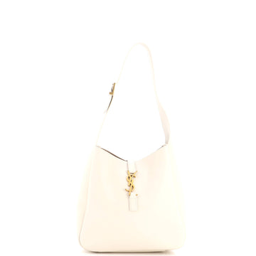 Saint Laurent Le 5 a 7 Supple Hobo Leather Small