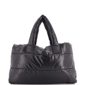 Chanel Coco Cocoon Reversible Tote Quilted Nylon Large