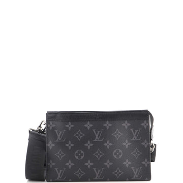 Louis Vuitton Gaston Wearable Wallet Monogram Eclipse Canvas