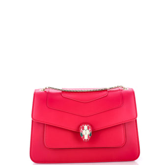 Bvlgari Serpenti Forever Shoulder Bag Leather Small