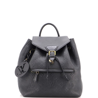 Louis Vuitton Montsouris NM Backpack Monogram Empreinte Leather PM