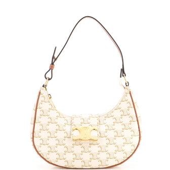 Celine Ava Triomphe Bag Triomphe Coated Canvas