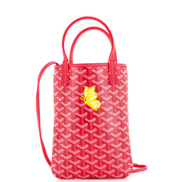 Goyard Poitiers Tote Printed Coated Canvas and Printed Canvas Mini