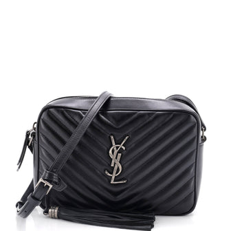 Saint Laurent Lou Camera Bag Matelasse Chevron Leather Small
