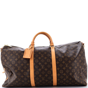 Louis Vuitton Keepall Bandouliere Bag Monogram Canvas 60
