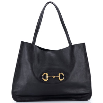 Gucci Horsebit 1955 Tote Leather Medium