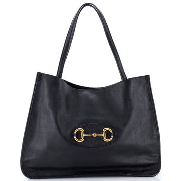 Gucci Horsebit 1955 Tote Leather Medium