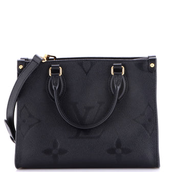Louis Vuitton OnTheGo Tote Monogram Empreinte Giant PM