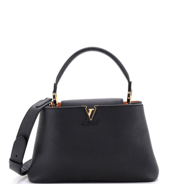 Louis Vuitton Capucines Souple Bag Leather MM