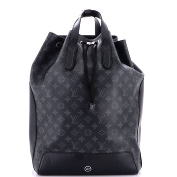 Louis Vuitton Explorer Backpack Flash Fragment Monogram Eclipse Canvas