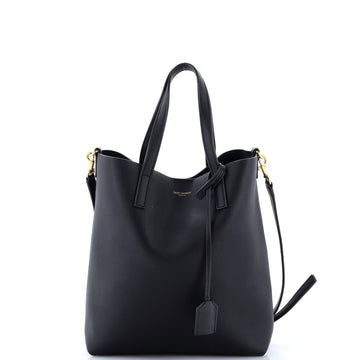 Saint Laurent Shopper Tote Leather Toy