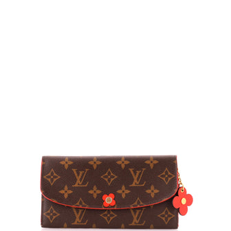 Louis Vuitton Emilie Wallet Limited Edition Blooming Flowers Monogram Canvas