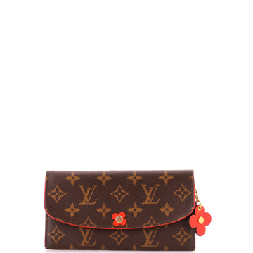 Louis Vuitton Emilie Wallet Limited Edition Blooming Flowers Monogram Canvas