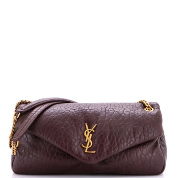 Saint Laurent Calypso Flap Bag Leather Medium