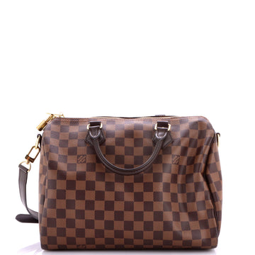 Louis Vuitton Speedy Bandouliere Bag Damier 30