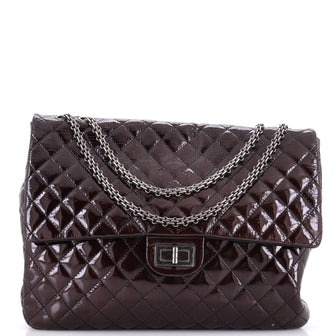 Chanel Reissue Flap Bag Quilted Patent XL