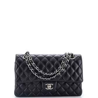 Chanel Classic Double Flap Bag Quilted Lambskin Medium