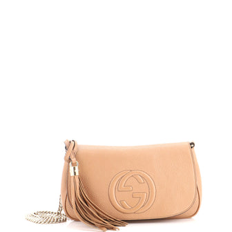 Gucci Soho Chain Crossbody Bag Leather Medium