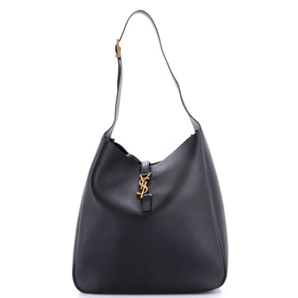 Saint Laurent Le 5 a 7 Supple Hobo Leather Large