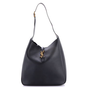 Saint Laurent Le 5 a 7 Supple Hobo Leather Large