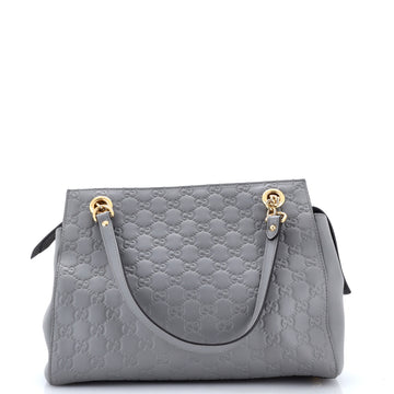 Gucci Soft Signature Shoulder Bag Guccissima Leather Medium