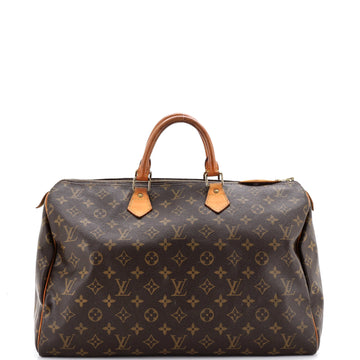 Louis Vuitton Speedy Handbag Monogram Canvas 40