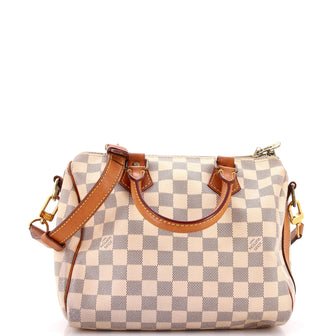 Louis Vuitton Speedy Bandouliere Bag Damier 25