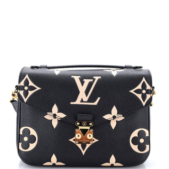 Louis Vuitton Pochette Metis Bicolor Monogram Empreinte Giant