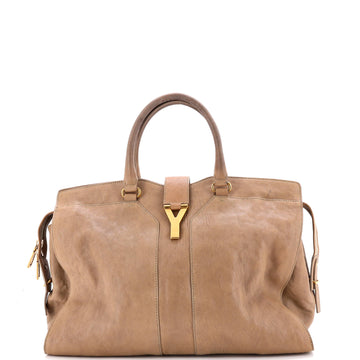 Saint Laurent Chyc Cabas Tote Leather Large