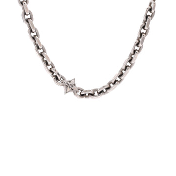 Louis Vuitton LV Cable Chain Necklace Brass