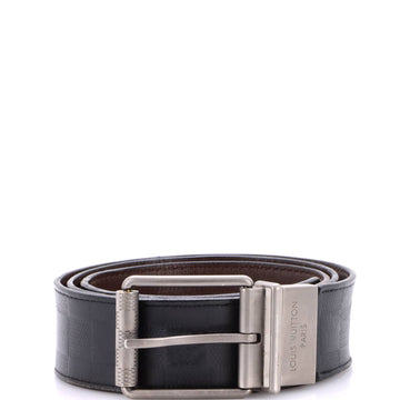 Louis Vuitton Buckle Reversible Belt Damier Infini Leather Wide