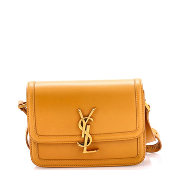 Saint Laurent Solferino Bag Leather Small