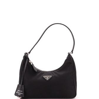 Prada Re-Edition 2005 Hobo Tessuto with Saffiano Leather Mini