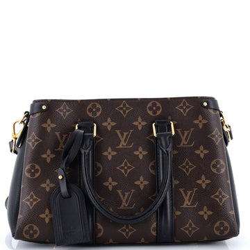 Louis Vuitton Soufflot Tote Monogram Canvas with Leather BB