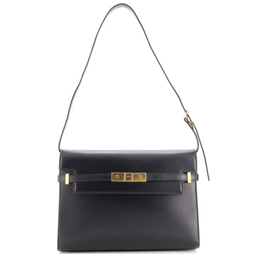 Saint Laurent Manhattan Shoulder Bag Leather Medium