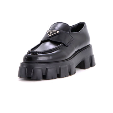Prada Women's Monolith Loafers Leather