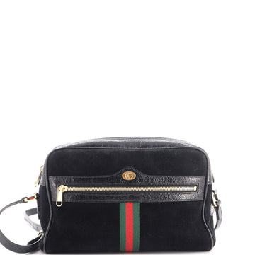 Gucci Ophidia Shoulder Bag Suede Small