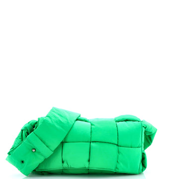 Bottega Veneta Cassette Crossbody Bag Maxi Intrecciato Nylon