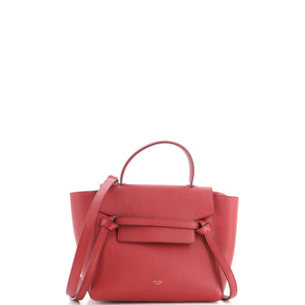 Celine Belt Bag Textured Leather Nano
