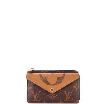 Louis Vuitton Recto Verso Card Holder Reverse Monogram Canvas
