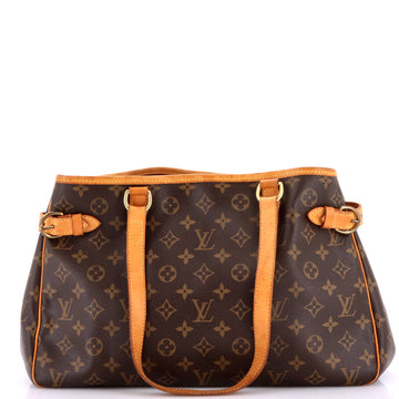 Louis Vuitton Batignolles Handbag Monogram Canvas Horizontal