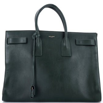 Saint Laurent Sac de Jour Bag Leather Large