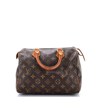 Louis Vuitton Speedy Handbag Monogram Canvas 25