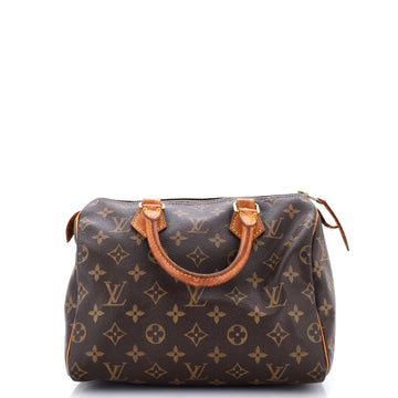 Louis Vuitton Speedy Handbag Monogram Canvas 25