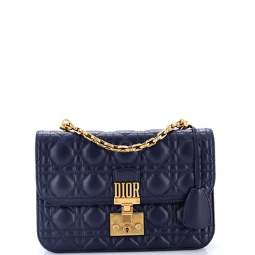 Christian Dior Dioraddict Flap Bag Cannage Quilt Lambskin Medium