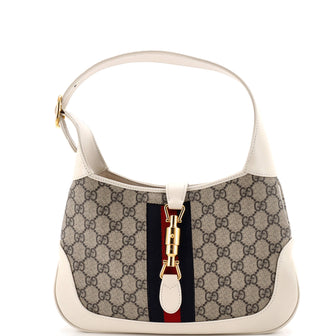 Gucci Jackie 1961 Hobo GG Coated Canvas Small