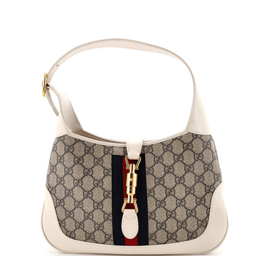 Gucci Jackie 1961 Hobo GG Coated Canvas Small