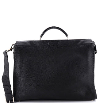 Fendi Monster Selleria Peekaboo Bag Leather XL