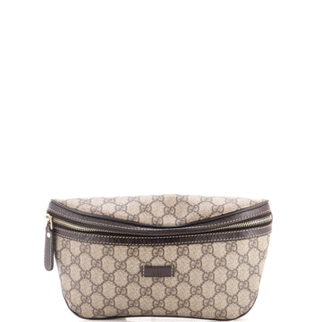 Gucci Belt Bag GG Coated Canvas with Leather Small